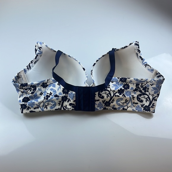 Cacique Printed Smooth Boost Plunge Bra S102-25 - Picture 3 of 3